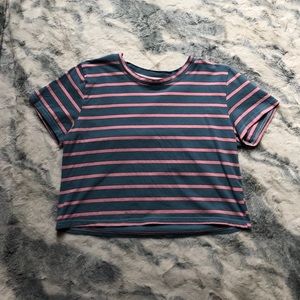 Striped Crop Top
